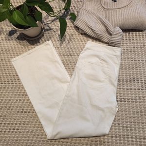 Eileen Fisher White Jeans